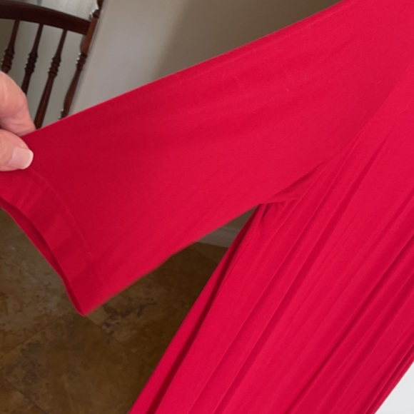 3/4 sleeve, full length maxi-dress from Patio Casuals size 1X - Picture 5 of 7